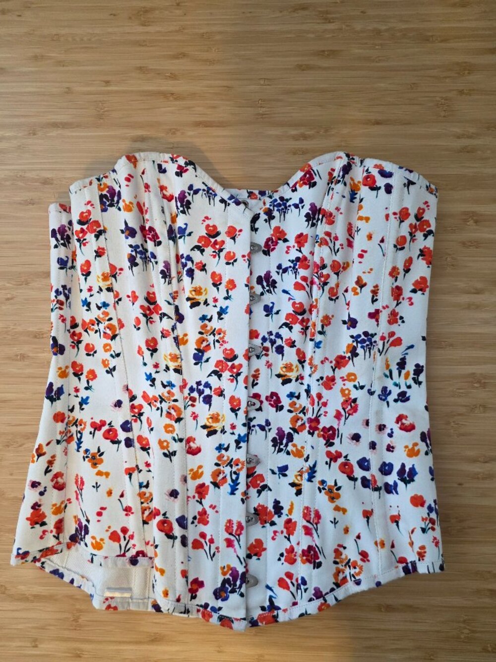 Floral corset